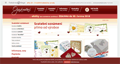 Desktop Screenshot of oznameni.com